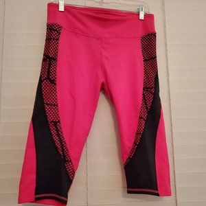 Pink Fabeltics Athletic Capri